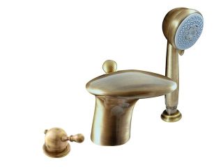 Смеситель на борт ванны Rav Slezak Labe L471.5SSM бронза